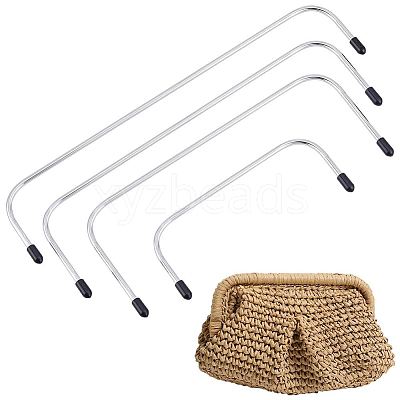 8Pcs 4 Styles Iron Purse Frame FIND-BBC0004-95-1
