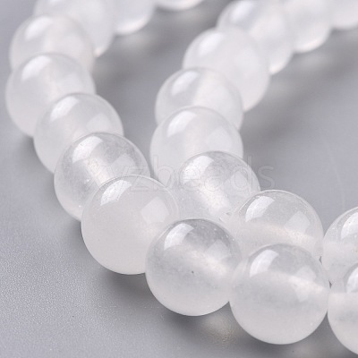 Natural White Jade Beads G-J390-C02-38-1