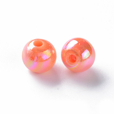 Opaque Acrylic Beads MACR-S370-D8mm-A11-1