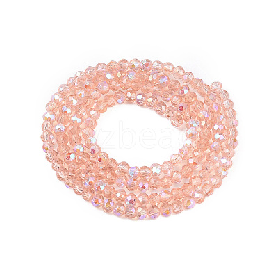 Electroplate Glass Beads Strands EGLA-A044-T1mm-L21-1