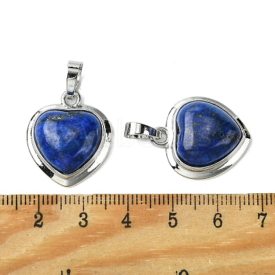 Natural Dyed Lapis Lazuli Pendants G-C114-03P-23-1
