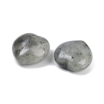 Natural Labradorite Heart Love Palm Worry Stone G-H268-F02-C-A-1