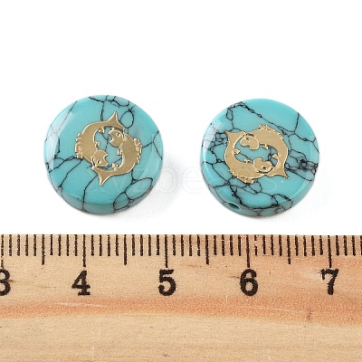 Synthetic Turquoise Beads G-F775-C07-1
