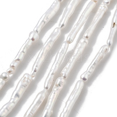 Natural Baroque Keshi Pearl Beads Strands PEAR-P064-09A-02A-1