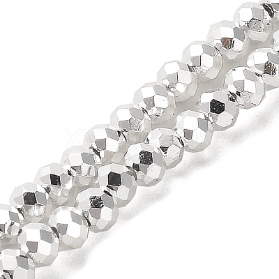 Electroplate Glass Beads Strands EGLA-D030-15A-06-1