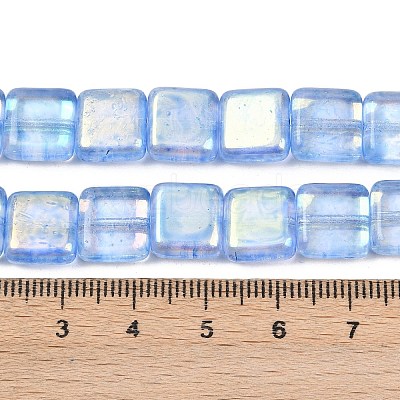 Czech Pressed Glass Beads GLAA-I061-22A-1