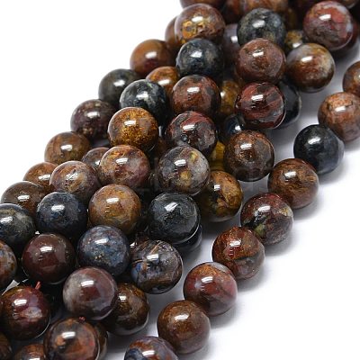 Natural Pietersite Beads Strands G-O201A-14C-1