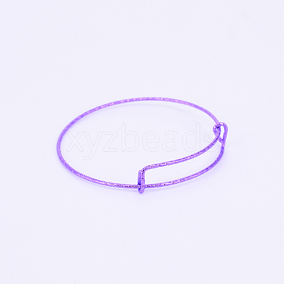 Adjustable Iron Bangle Making BJEW-TAC0004-02A-1