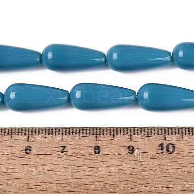 Opaque Glass Beads Strands GLAA-Q113-03A-C04-1
