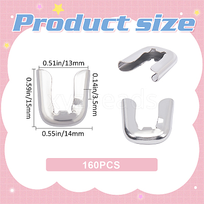 304 Stainless Steel Spiral Bone Tips STAS-WH0043-20C-1
