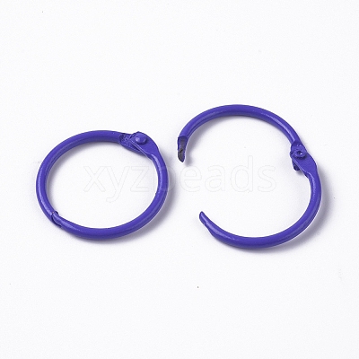 Baking Paint Iron Loose Leaf Book Binder Hinged Rings IFIN-CJC0003-01R-1