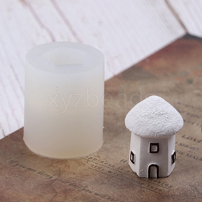 House DIY Candle Silicone Molds DIY-M031-58-1