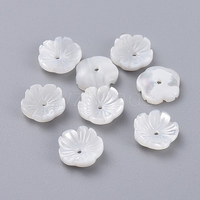 Natural Trochid Shell/Trochus Shell Beads BSHE-K054-19-10MM-1