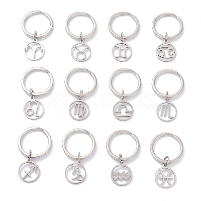 304 Stainless Steel Keychain STAS-C027-01P-1