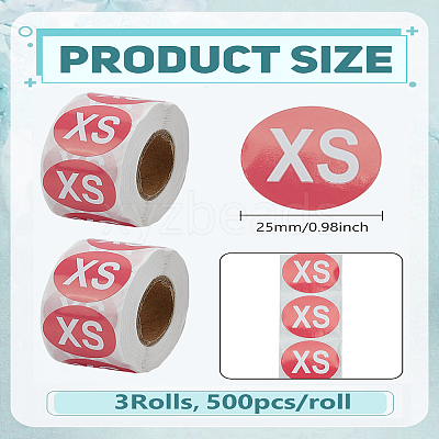 Coated Paper Self-adhesive Stickers AJEW-WH0816-175B-1