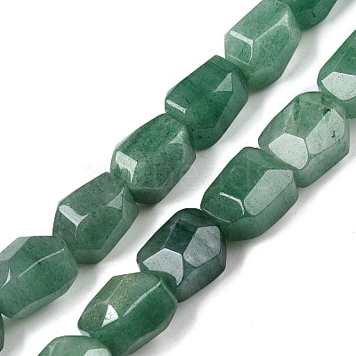 Natural Green Aventurine Beads Strands G-N342-144-1