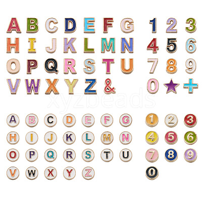 Alloy Enamel Beads ENAM-FW0001-02-1