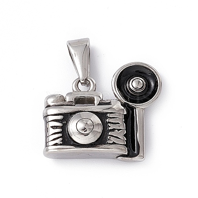 304 Stainless Steel Pendants STAS-G285-01AS-1