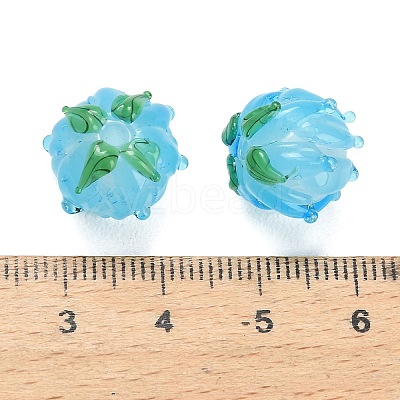 Handmade Lampwork Beads LAMP-F041-02-A07-1