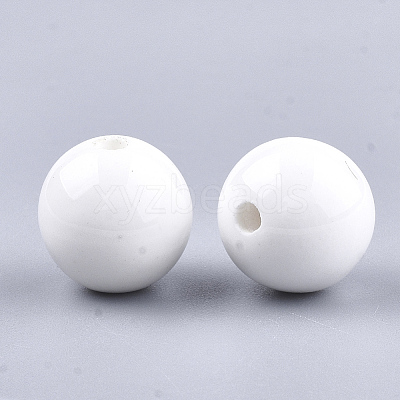 Handmade Porcelain Beads X-PORC-S499-02Y-1