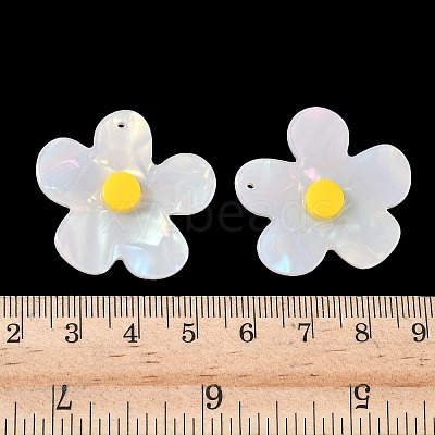 Opaque Acrylic Pendants FIND-K024-02A-1