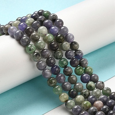 Natural Tanzanite Beads Strands G-Z044-A01-01-1