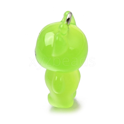 Luminous Transparent Resin Pendants RE-CBAAB56-11A-1