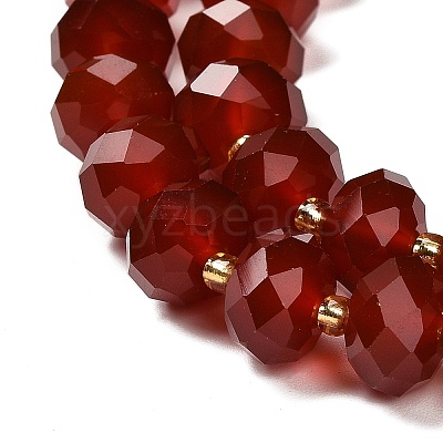 Natural Carnelian Beads Strands G-P573-A65-10x6mm-1