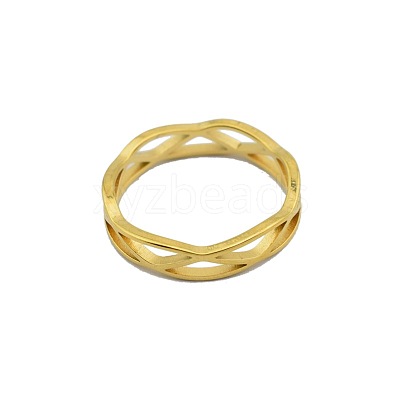 Cross 201 Stainless Steel Finger Rings FS-WG7A805-03-1