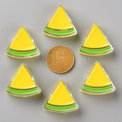 Transparent Enamel Acrylic Beads LS-TACR-S155-001H-1