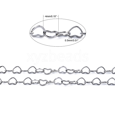 Tarnish Resistant 3.28 Feet 304 Stainless Steel Cross Chains X-CHS-K001-56-1