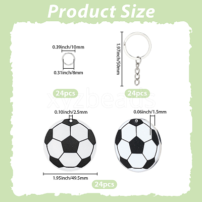 DIY Keychain Making Kits DIY-SP0007-38B-1