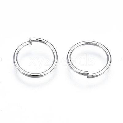 Brass Open Jump Rings JRC10mm-NF-1
