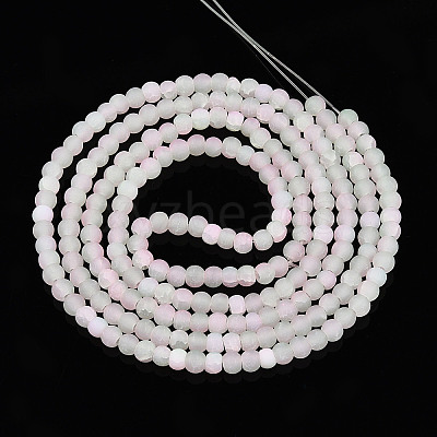 Crackle Glass Beads Strands GLAA-N009-4mm-01-1