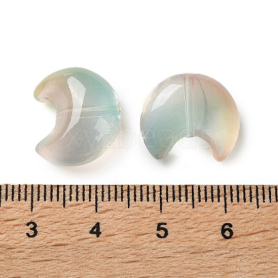 Baking Paint Transparent Glass Beads DGLA-F003-01G-1