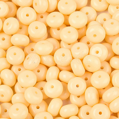 Opaque Baking Paint Glass Seed Beads SEED-N008-03A-03-1