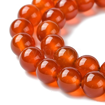 Natural Carnelian Beads Strands X-GSR8MM060-1-1