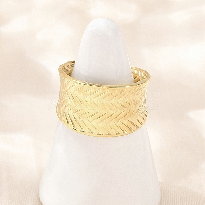304 Stainless Steel Cuff Rings RJEW-D332-012E-G-1
