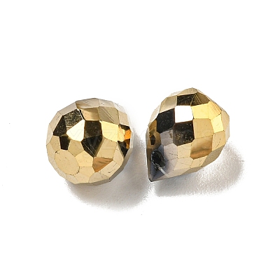 Electroplate Glass Beads EGLA-A041-02-FP01-1