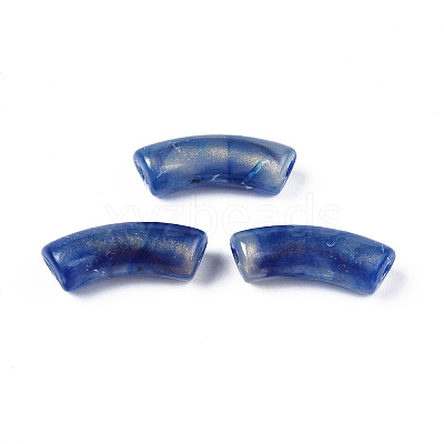 Opaque Acrylic Beads X-MACR-N009-019-1
