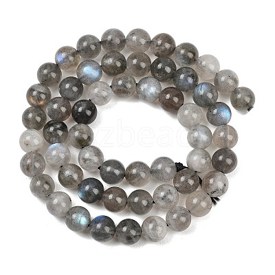 Natural Labradorite Beads Strands G-Z133-A01-7mm-02-1