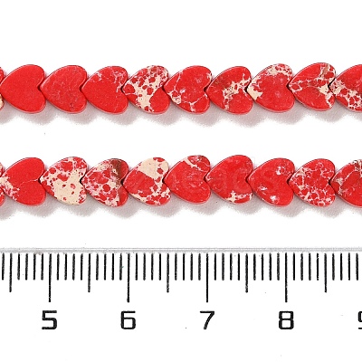 Dyed Synthetic Imperial Jasper Beads Strands G-M403-A36-02-1
