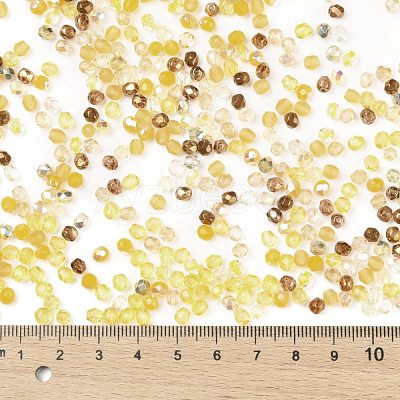 Fire-Polished Czech Glass Beads LAMP-O017-151-YM4-1