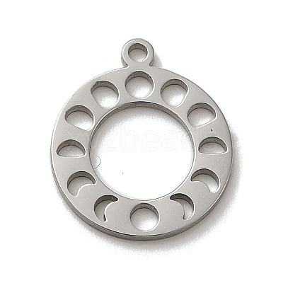 Non-Tarnish 304 Stainless Steel Charms STAS-O005-10P-1
