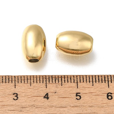 Rack Plating Brass Beads KK-K373-07B-G-1