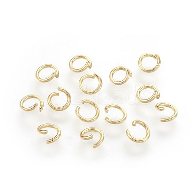 304 Stainless Steel Open Jump Rings STAS-P221-21A-G-1