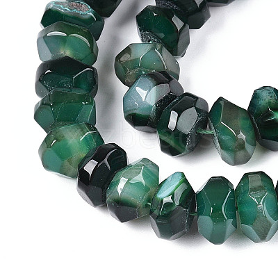 Natural Agate Beads Strands G-N356-01A-07-1