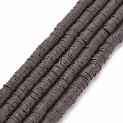 Handmade Polymer Clay Bead Strands CLAY-T002-6mm-40-1