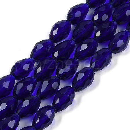 Transparent Glass Beads Strands EGLA-N013-T4mm-D07-1