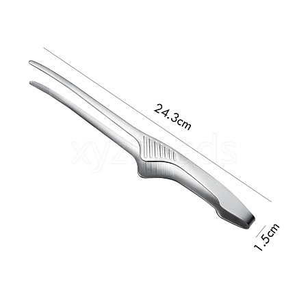 Non-Tarnish 430 Stainless Steel Cooking Tongs PW-WG58708-01-1